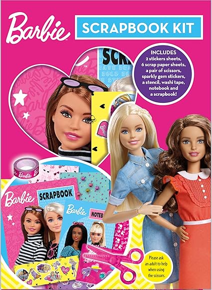 Barbie scrapbook kit