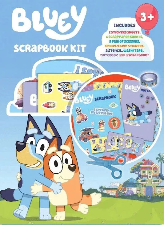 Bluey Scrapbook kit