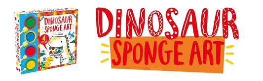 Dinosaur Sponge Art