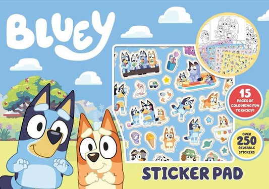 Bluey sticker pad (large)