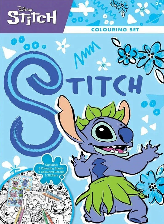 Stitch colouring set