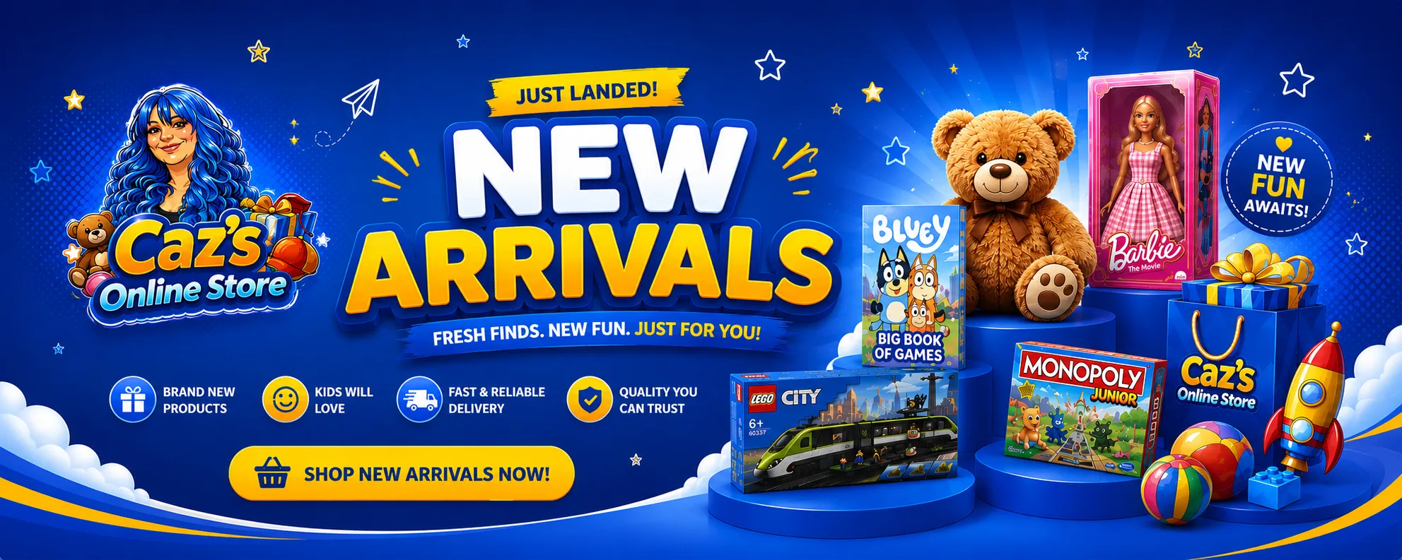 Caz Online Store New Arrivals - fresh finds and new fun