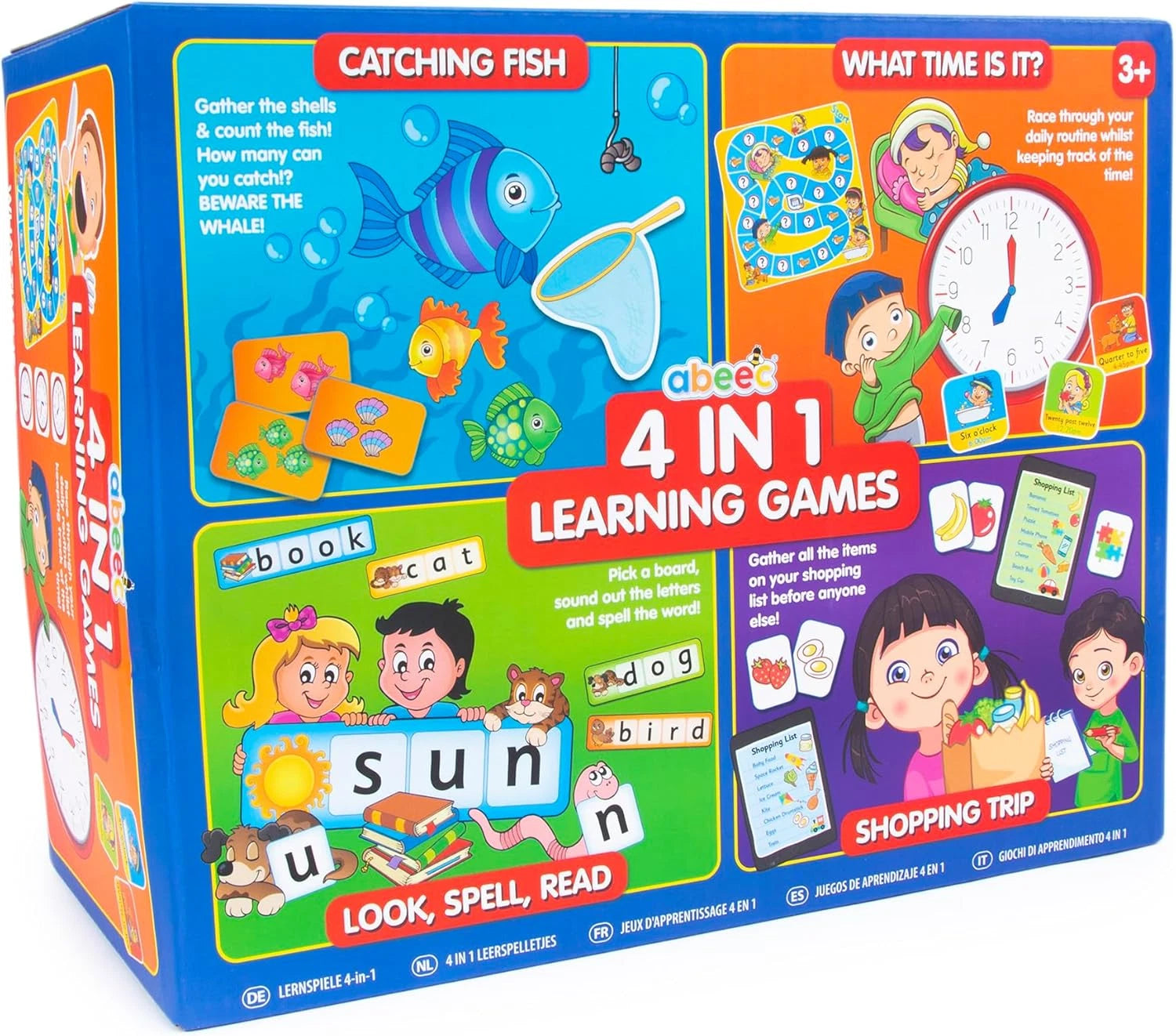 4 in 1 learning games