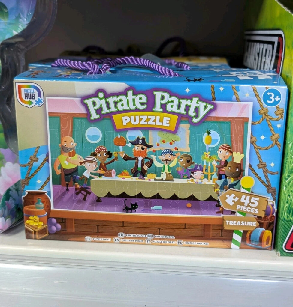 45 piece Pirate Party jigsaw