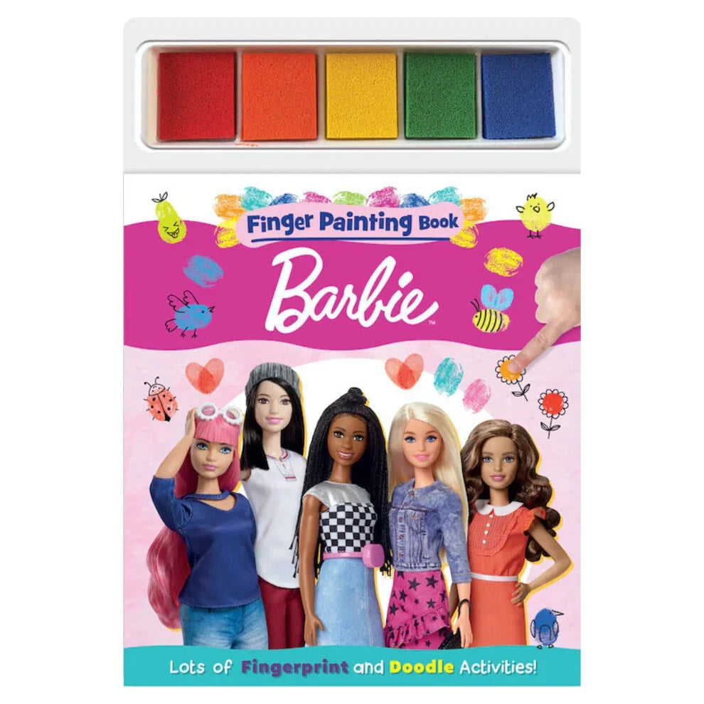 Barbie Finger painting book