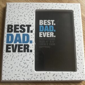 Father’s Day printed photo frame