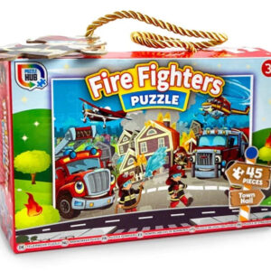 45 piece fire fighter puzzle