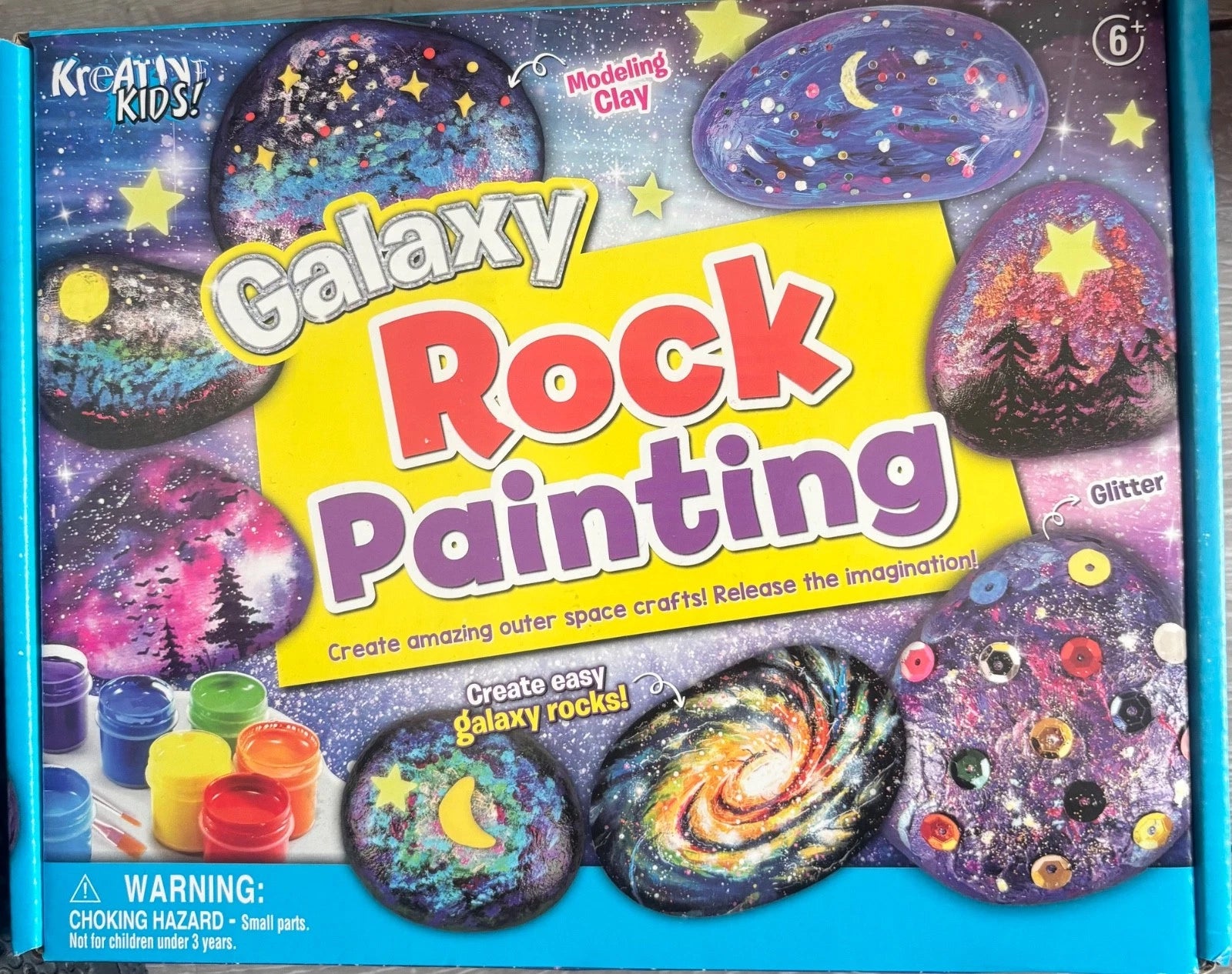 Galaxy Rock painting