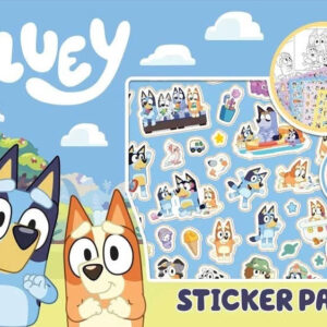Bluey sticker pad (large)