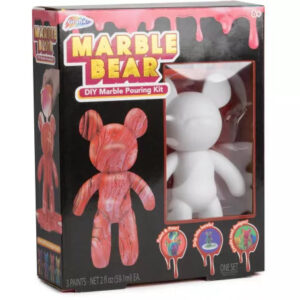 Marble bear pink