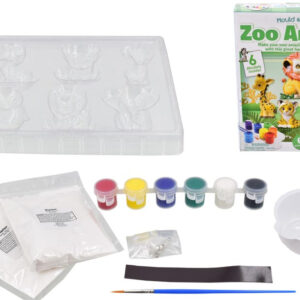 Mould and paint zoo animals