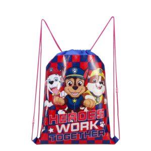 Paw Patrol pull string bag