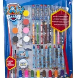 Paw Patrol paint and colour Art kit (80 piece)