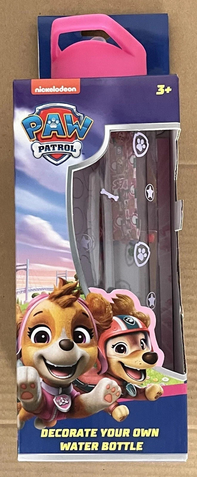 Paw Patrol decorate your water bottle