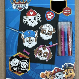Paw Patrol velvet art set