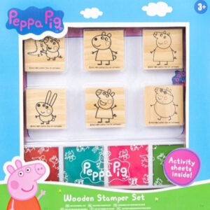 Peppa Pig Wooden Stamper Set