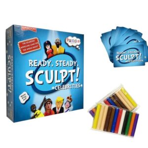 Ready steady sculpt  celebrities (plasticine)