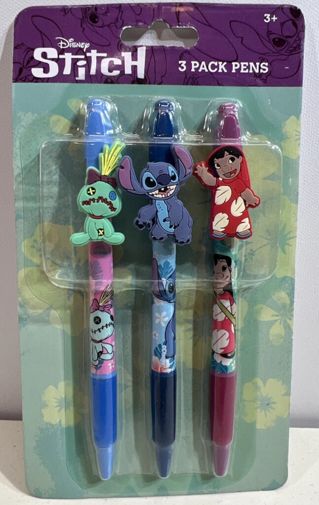 Stitch set of 3 pens