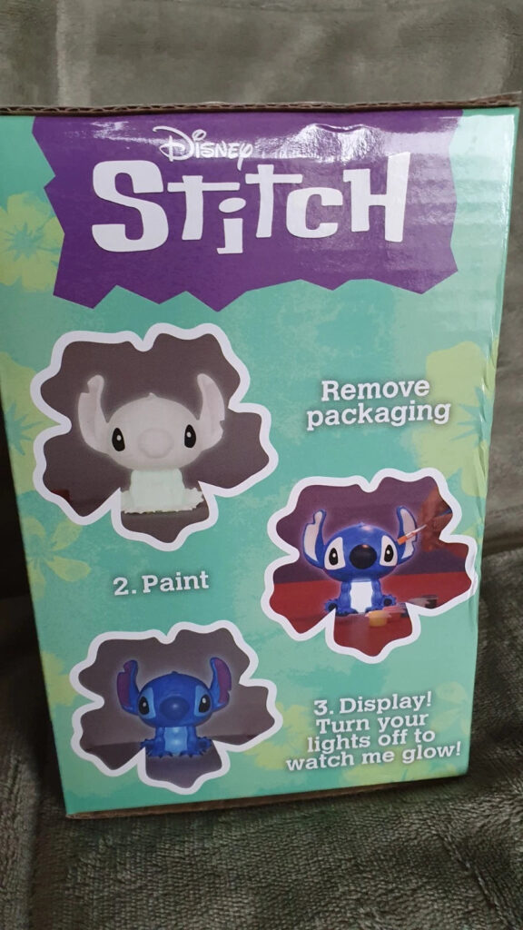 Stitch paint your own light up figure