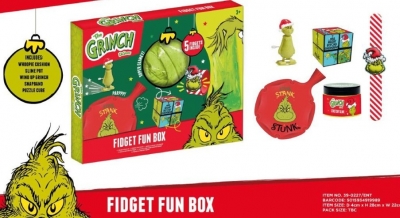 Grinch Fidget Box