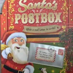 Santas Postbox book (with a real letter to write)
