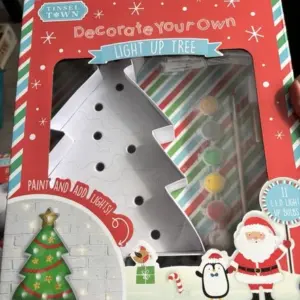 Decorate your own Light Up Tree