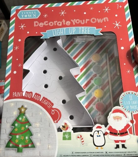 Decorate your own Light Up Tree