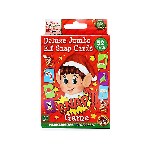 Deluxe Jumbo Elf on the shelf cards