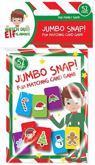 Elf on a shelf Jumbo fun matching card game
