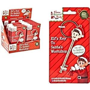 Elf on a shelf santa keys
