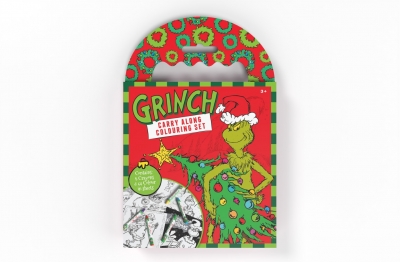 Grinch carry along colouring set