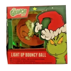 Grinch light up bouncy ball