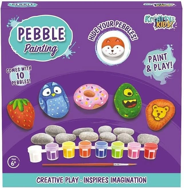 Pebble Painting (10 pebbles)